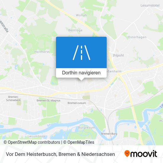Vor Dem Heisterbusch Karte
