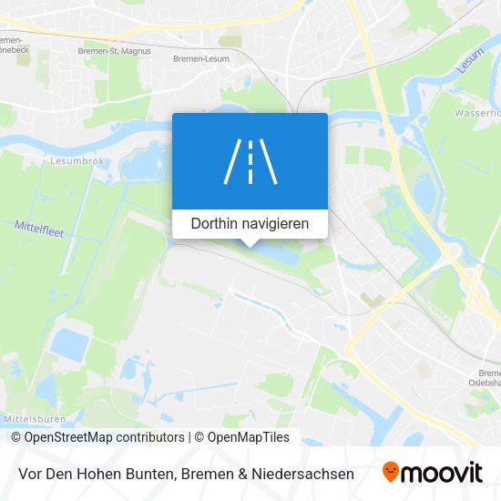 Vor Den Hohen Bunten Karte