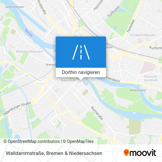 Walldammstraße Karte