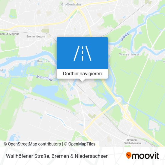 Wallhöfener Straße Karte
