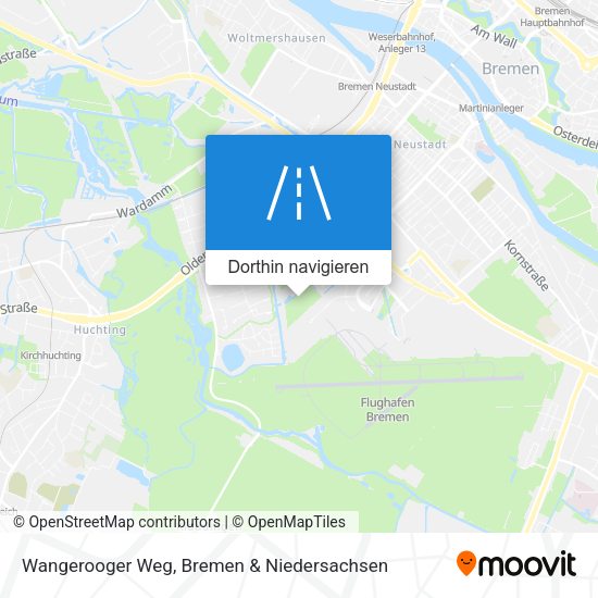 Wangerooger Weg Karte