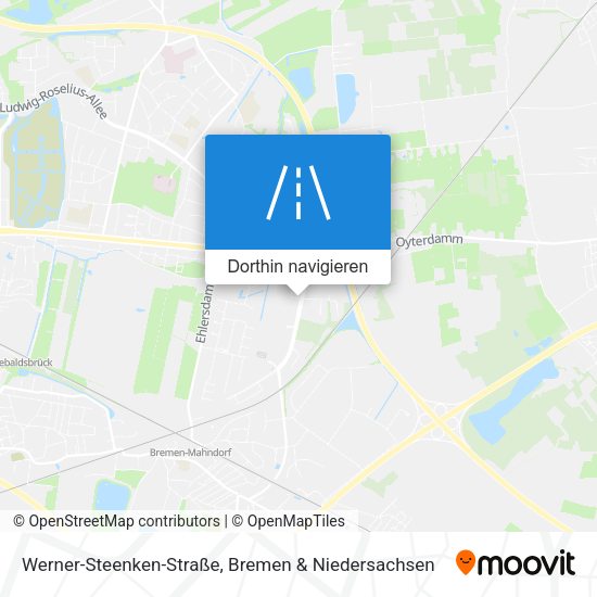 Werner-Steenken-Straße Karte