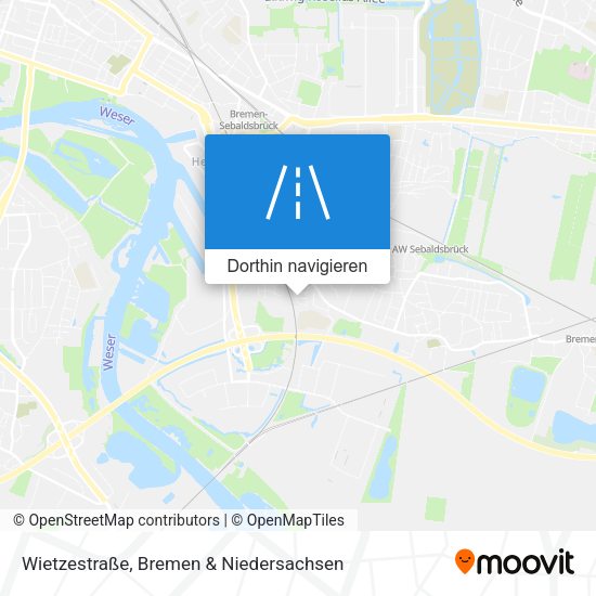 Wietzestraße Karte