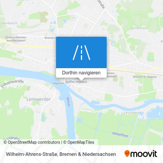 Wilhelm-Ahrens-Straße Karte
