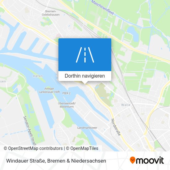 Windauer Straße Karte