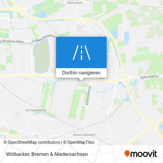 Wölbacker Karte