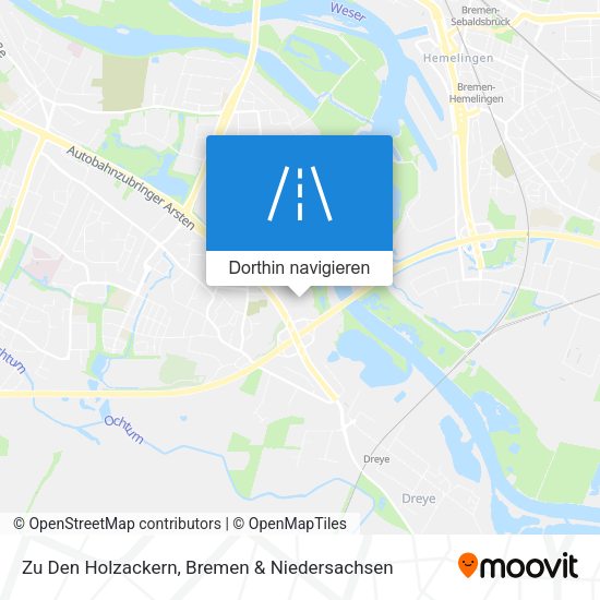 Zu Den Holzackern Karte
