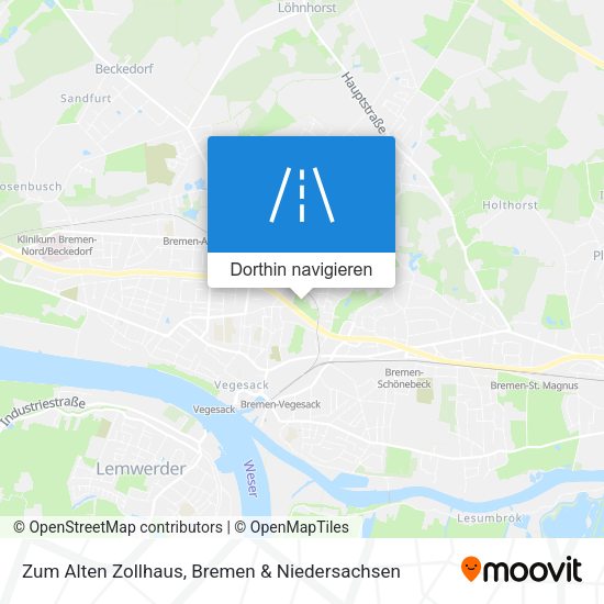 Zum Alten Zollhaus Karte
