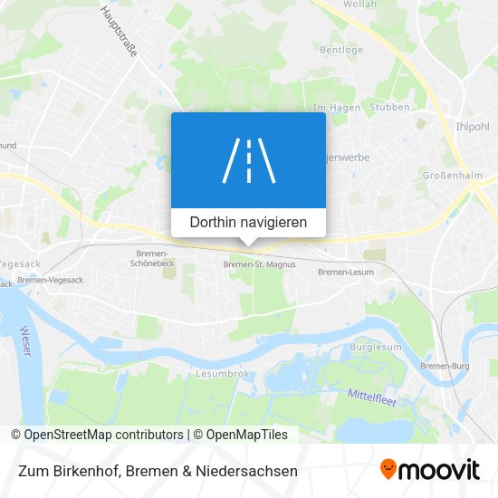 Zum Birkenhof Karte