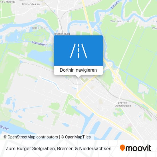 Zum Burger Sielgraben Karte