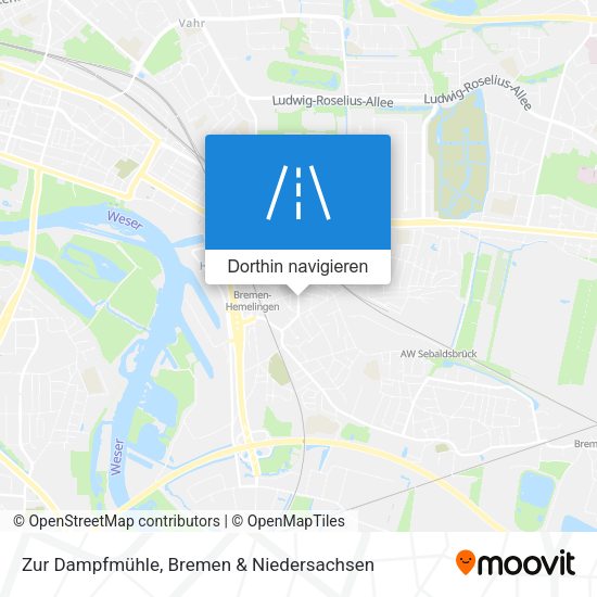 Zur Dampfmühle Karte