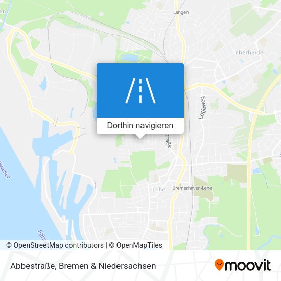 Abbestraße Karte