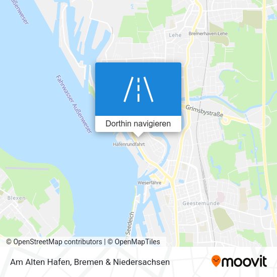 Am Alten Hafen Karte
