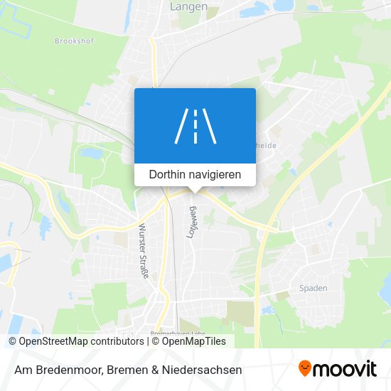 Am Bredenmoor Karte