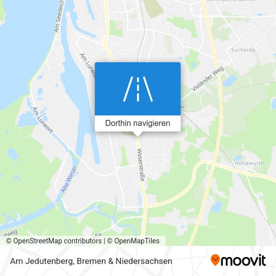 Am Jedutenberg Karte