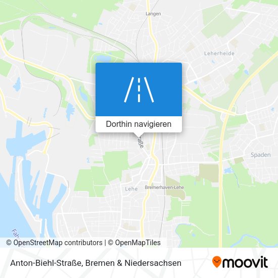 Anton-Biehl-Straße Karte