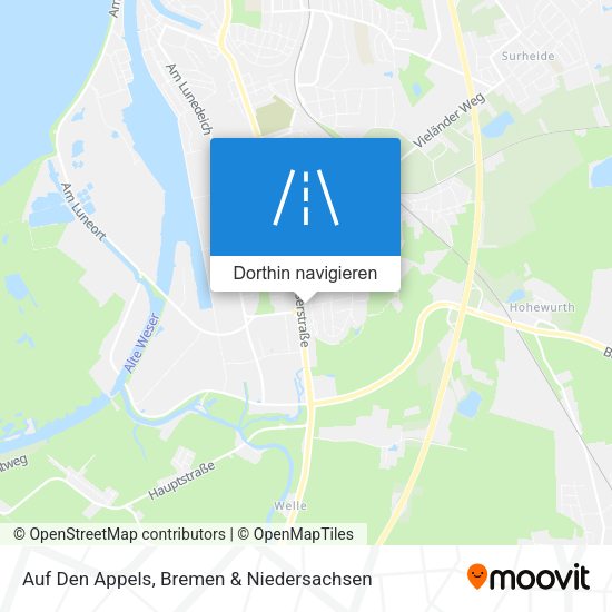Auf Den Appels Karte