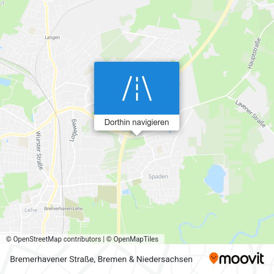 Bremerhavener Straße Karte