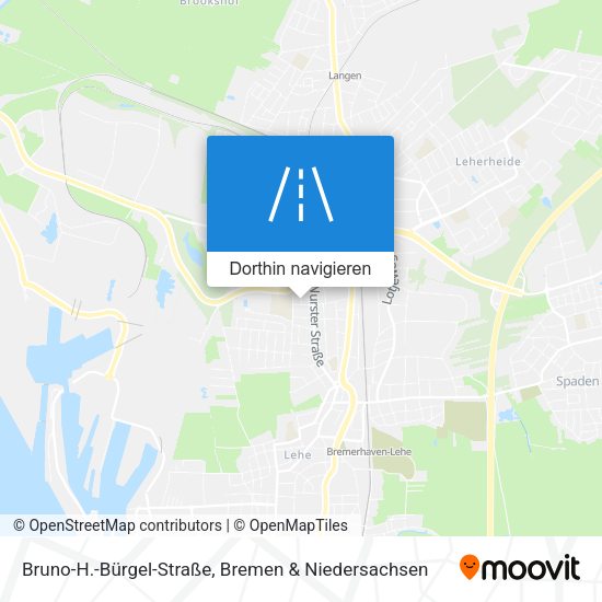 Bruno-H.-Bürgel-Straße Karte