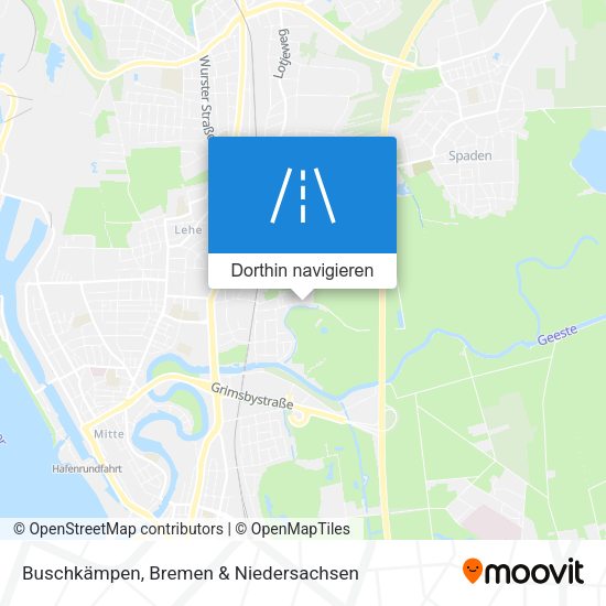 Buschkämpen Karte