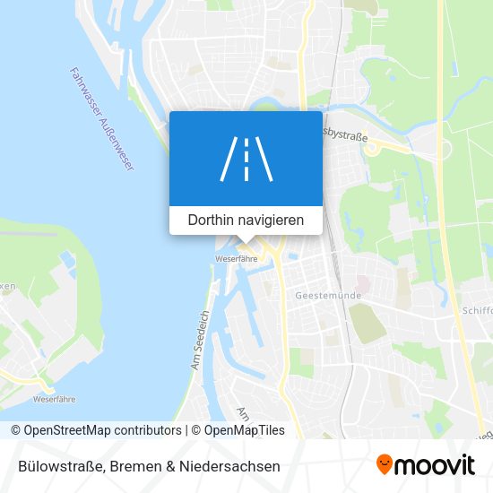 Bülowstraße Karte
