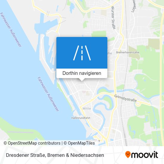 Dresdener Straße Karte