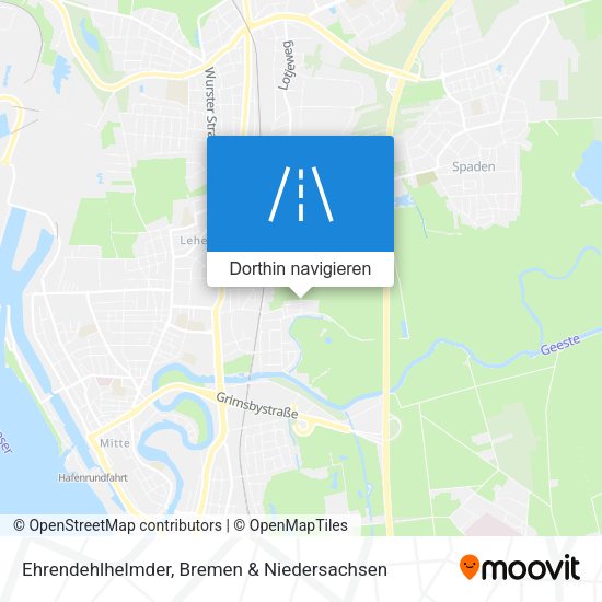 Ehrendehlhelmder Karte