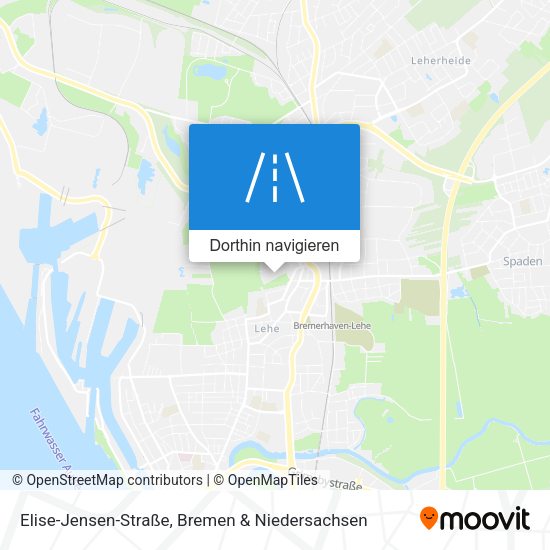 Elise-Jensen-Straße Karte
