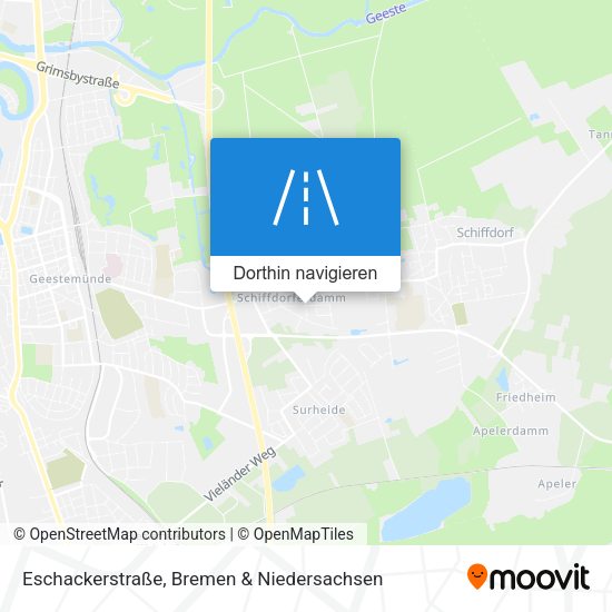 Eschackerstraße Karte