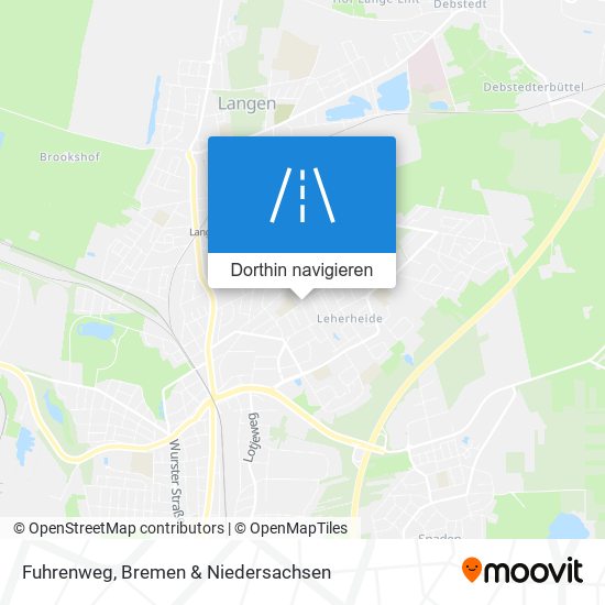 Fuhrenweg Karte