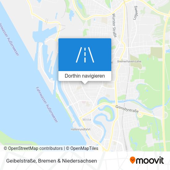 Geibelstraße Karte