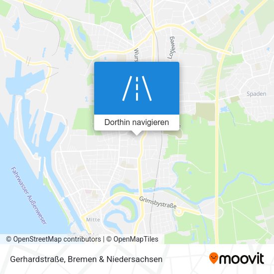 Gerhardstraße Karte