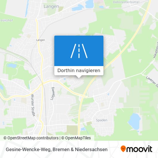Gesine-Wencke-Weg Karte