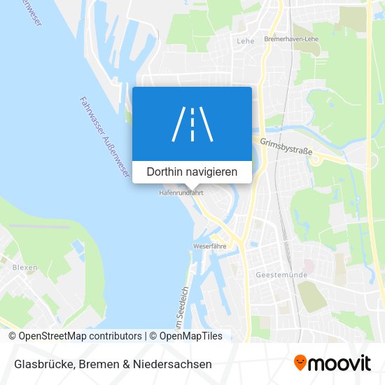 Glasbrücke Karte