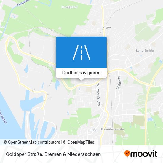 Goldaper Straße Karte