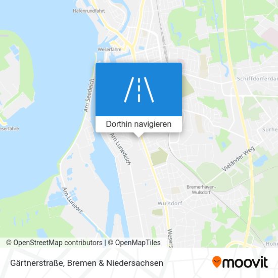 Gärtnerstraße Karte
