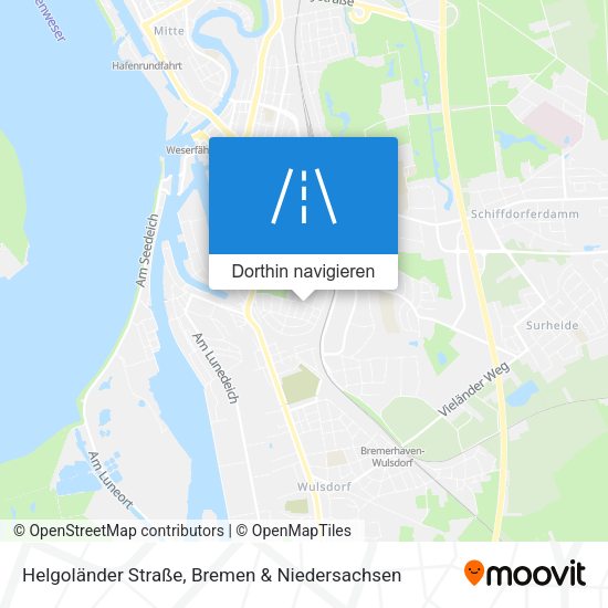 Helgoländer Straße Karte
