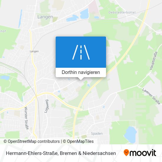 Hermann-Ehlers-Straße Karte