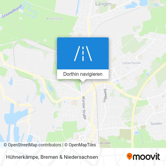 Hühnerkämpe Karte