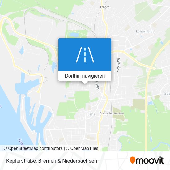 Keplerstraße Karte