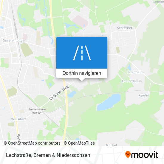 Lechstraße Karte