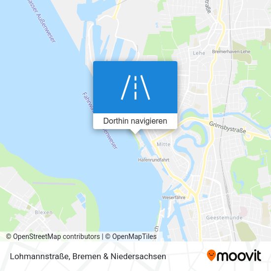 Lohmannstraße Karte