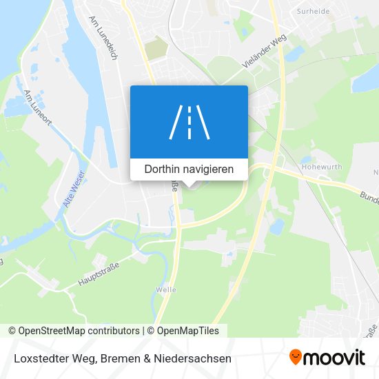 Loxstedter Weg Karte