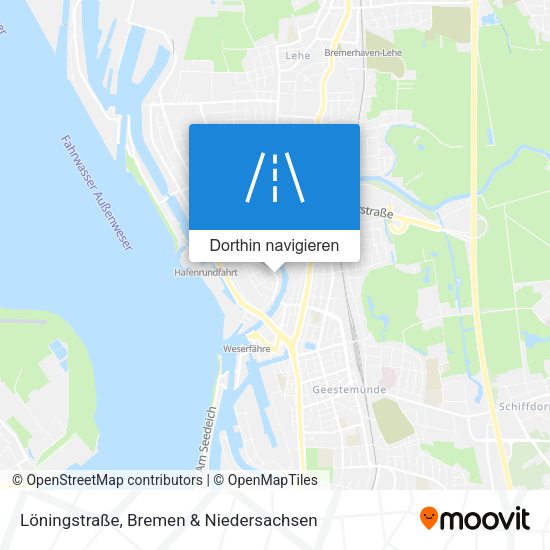 Löningstraße Karte
