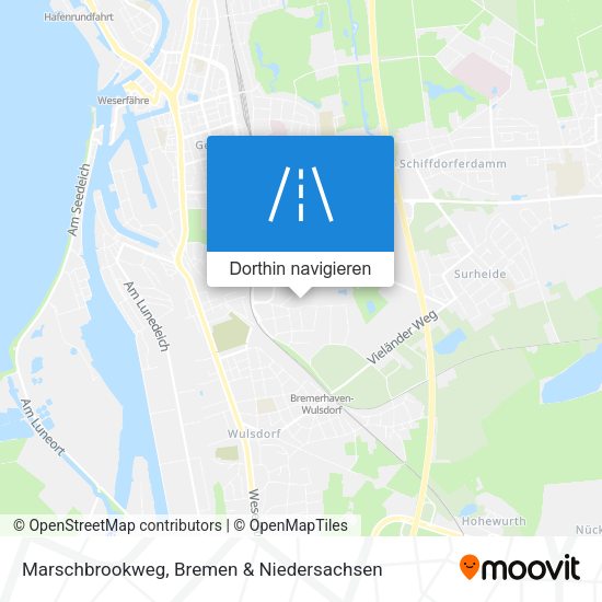 Marschbrookweg Karte