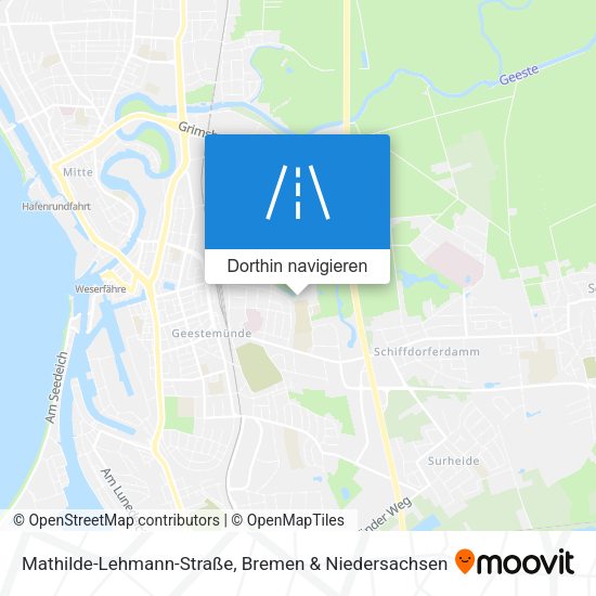 Mathilde-Lehmann-Straße Karte