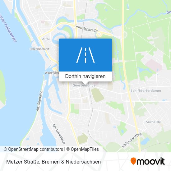 Metzer Straße Karte