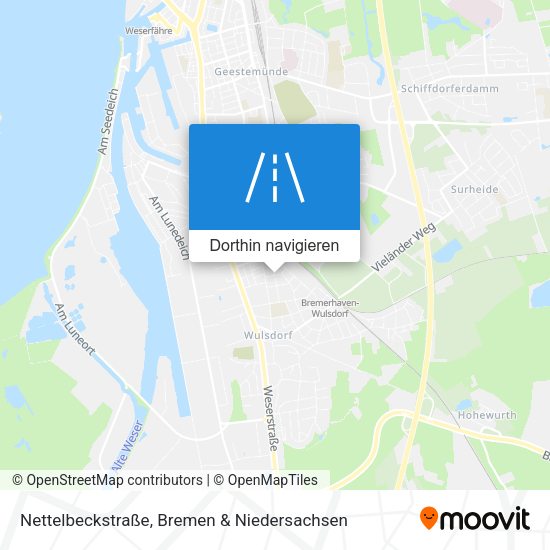 Nettelbeckstraße Karte