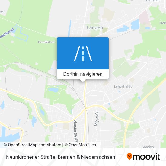 Neunkirchener Straße Karte