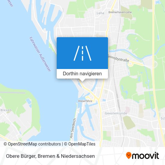 Obere Bürger Karte